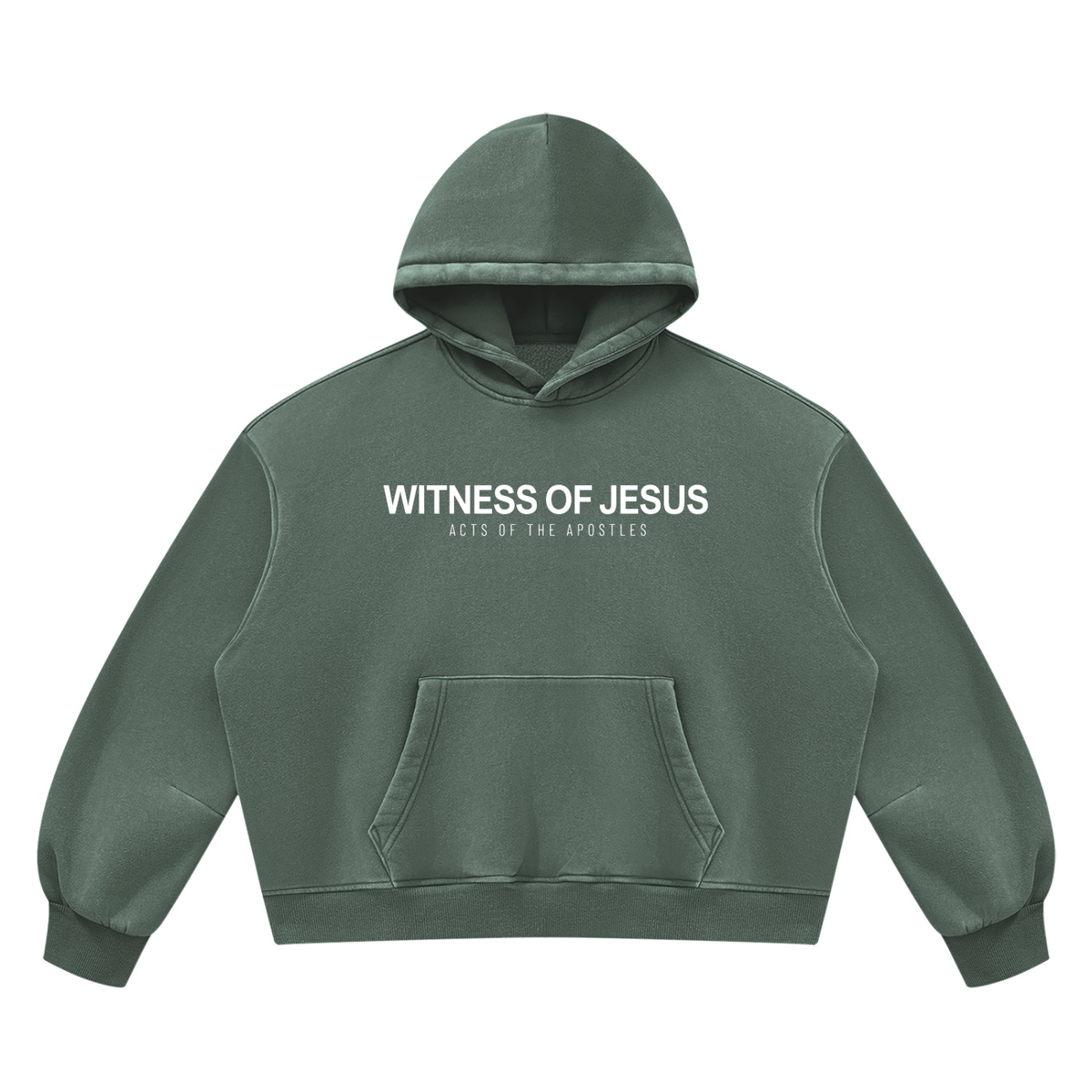 HOODIE,WITNESSOFJESUS,OVERSIZED