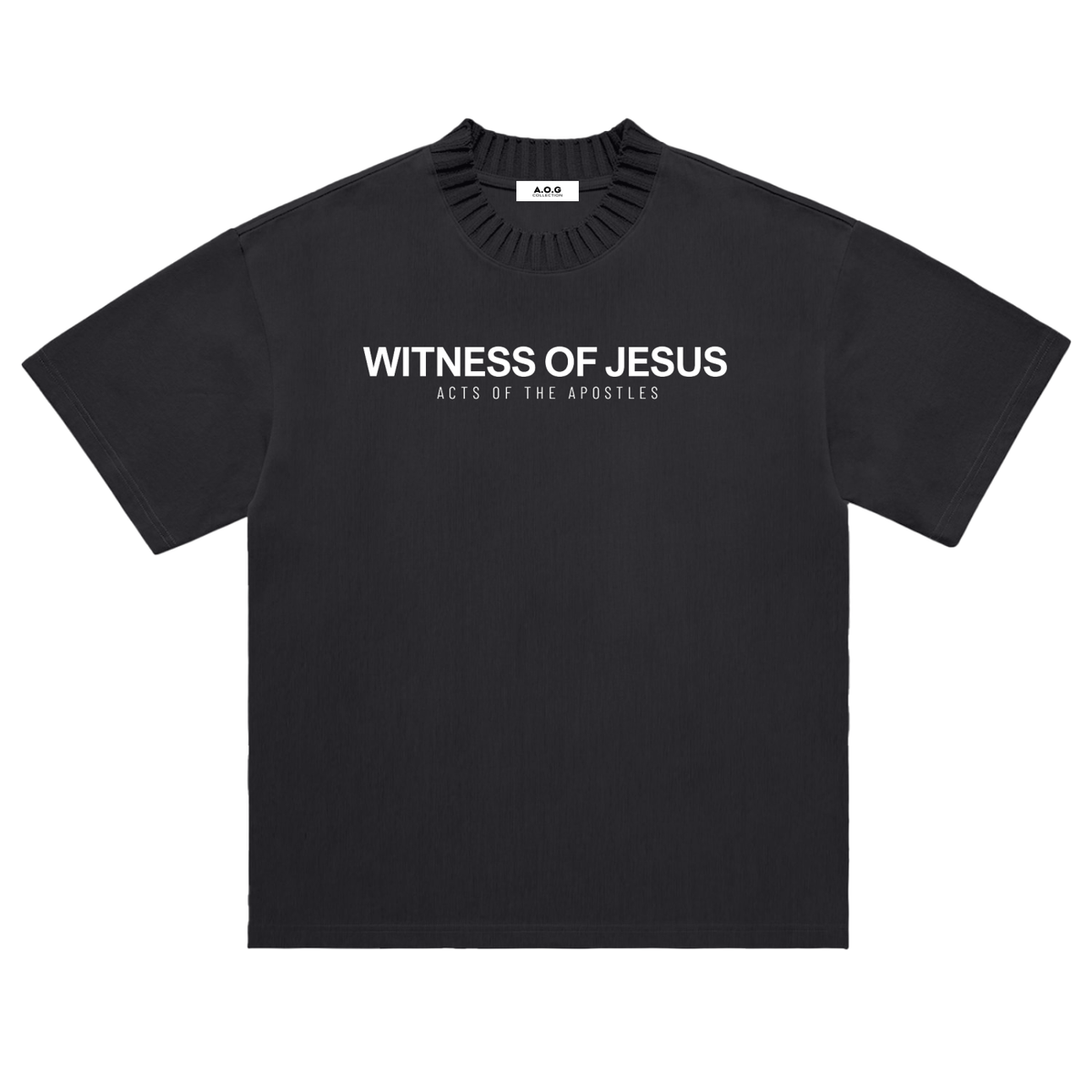 WITNESS OF JESUS PREMIUM Knitted T-Shirt