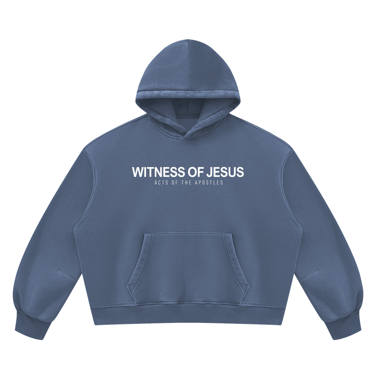HOODIE,WITNESSOFJESUS,OVERSIZED