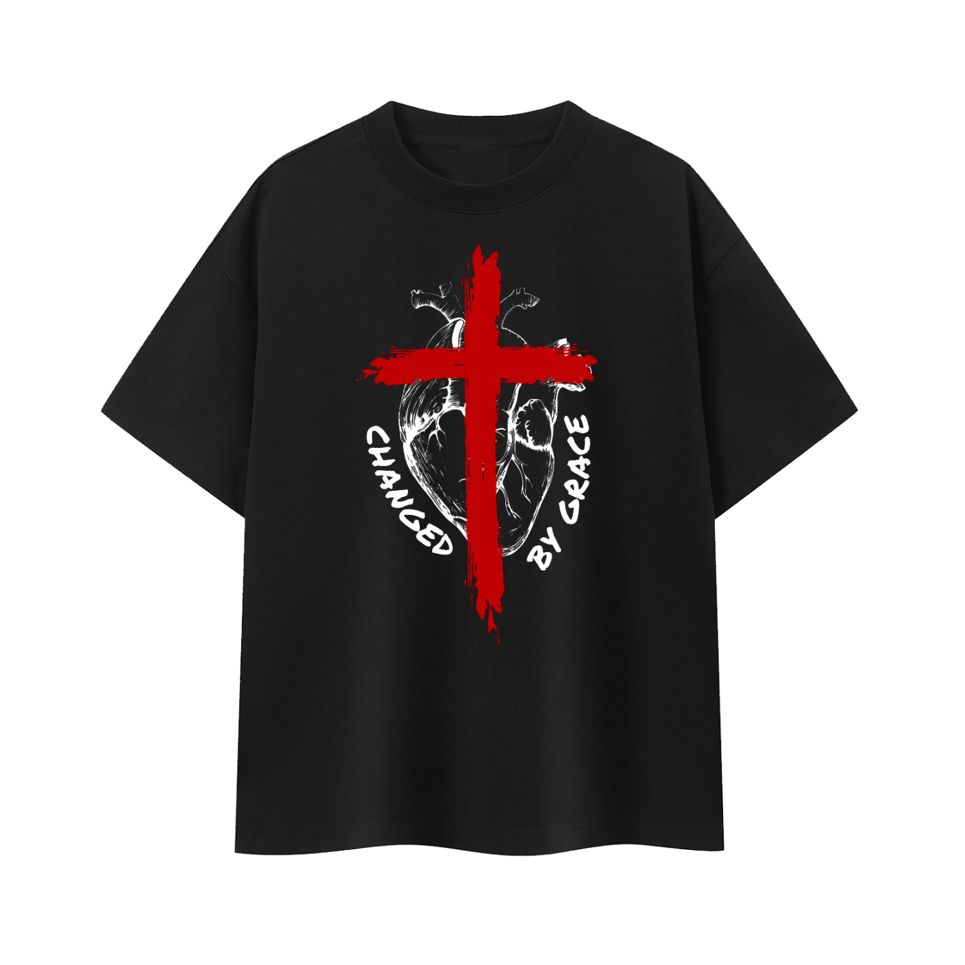 CHANGED BY GRACE EXSTRPPER Boxy T
