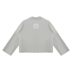 E6 Mock Neck Boxy Sweatshirt