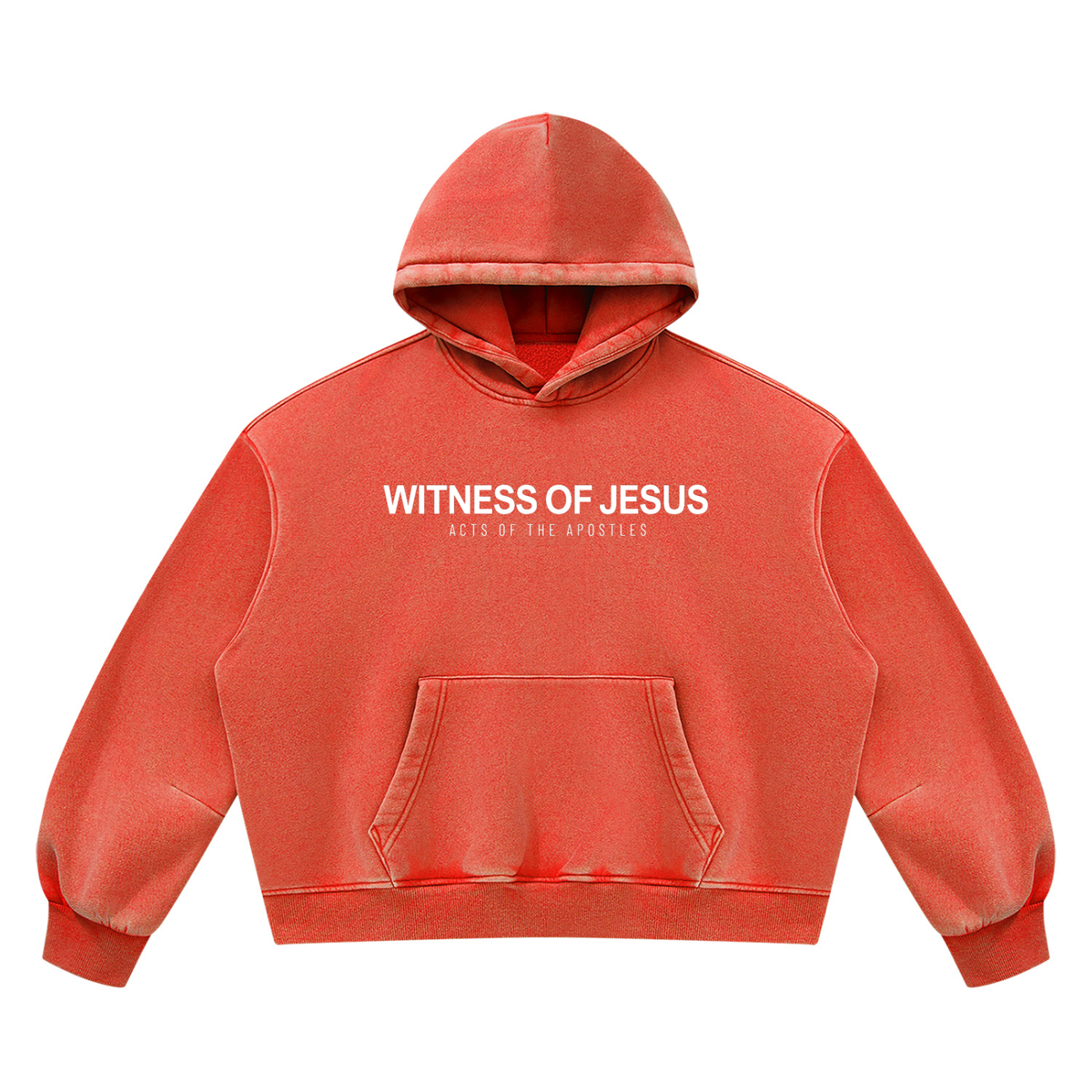 HOODIE,WITNESSOFJESUS,OVERSIZED