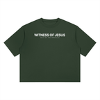 WITNESS OF JESUS Unisex Heavyweight Boxy T-Shirt
