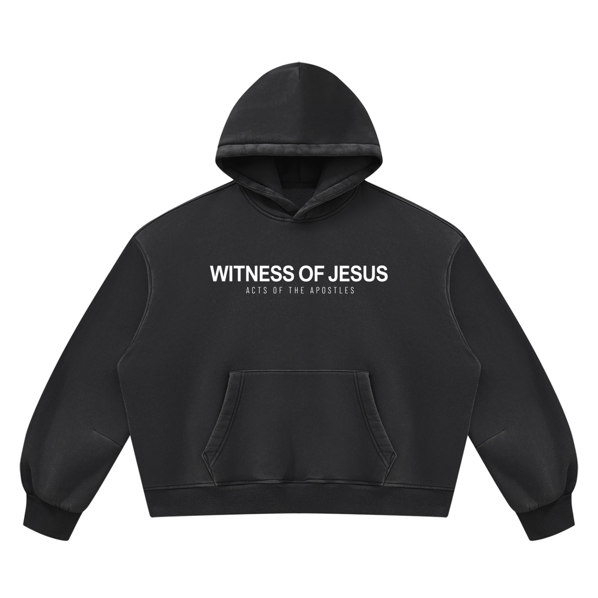 HOODIE,WITNESSOFJESUS,OVERSIZED