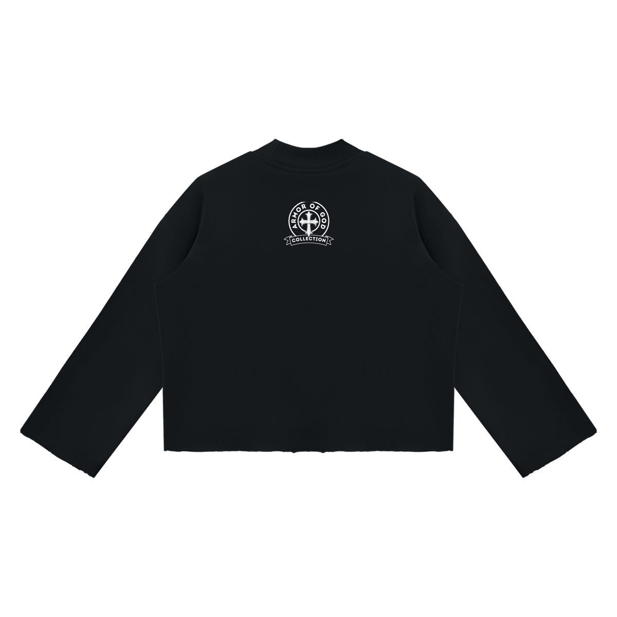 E6 Mock Neck Boxy Sweatshirt
