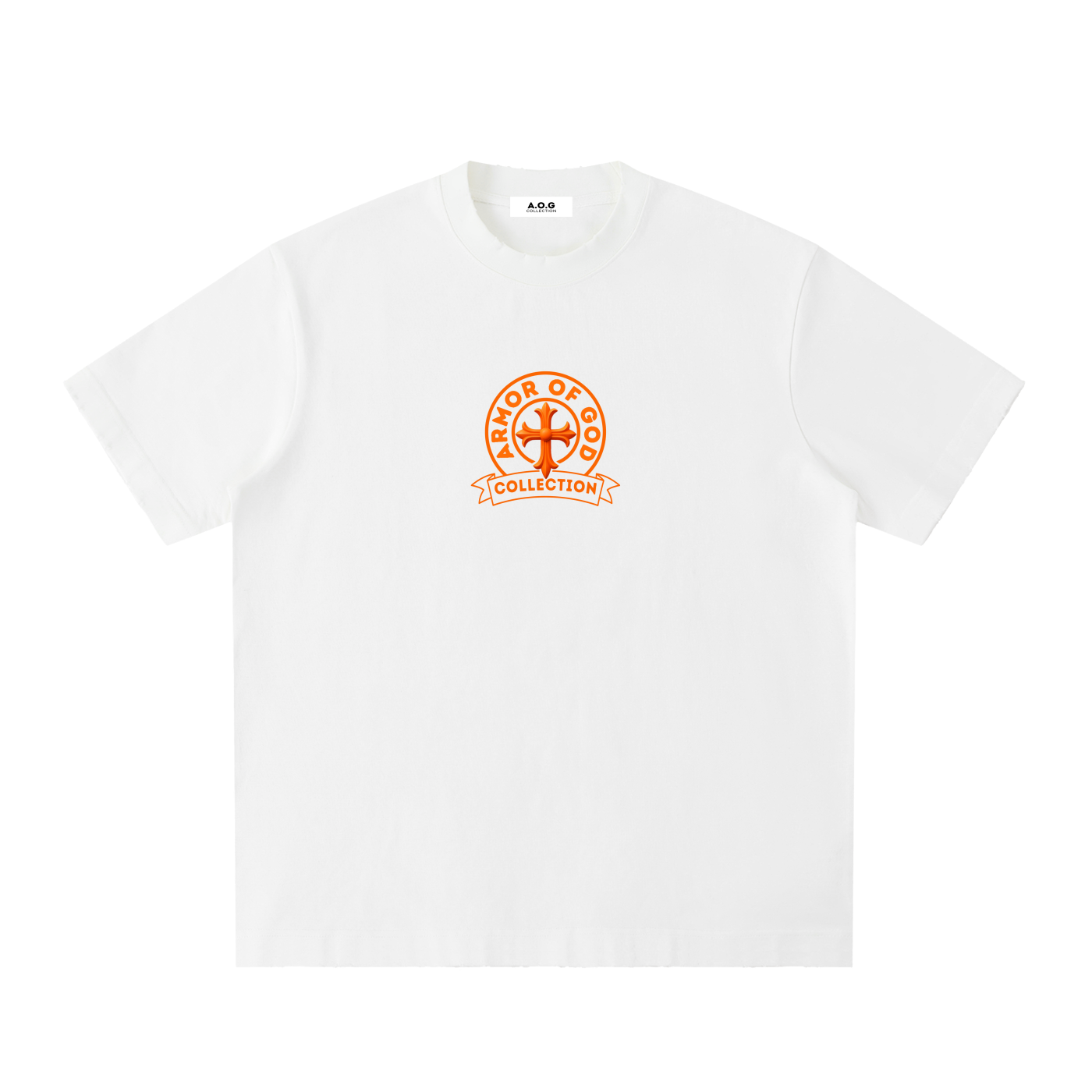 NC KING Vintage Washed Frayed T-Shirt
