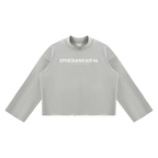 E6 Mock Neck Boxy Sweatshirt