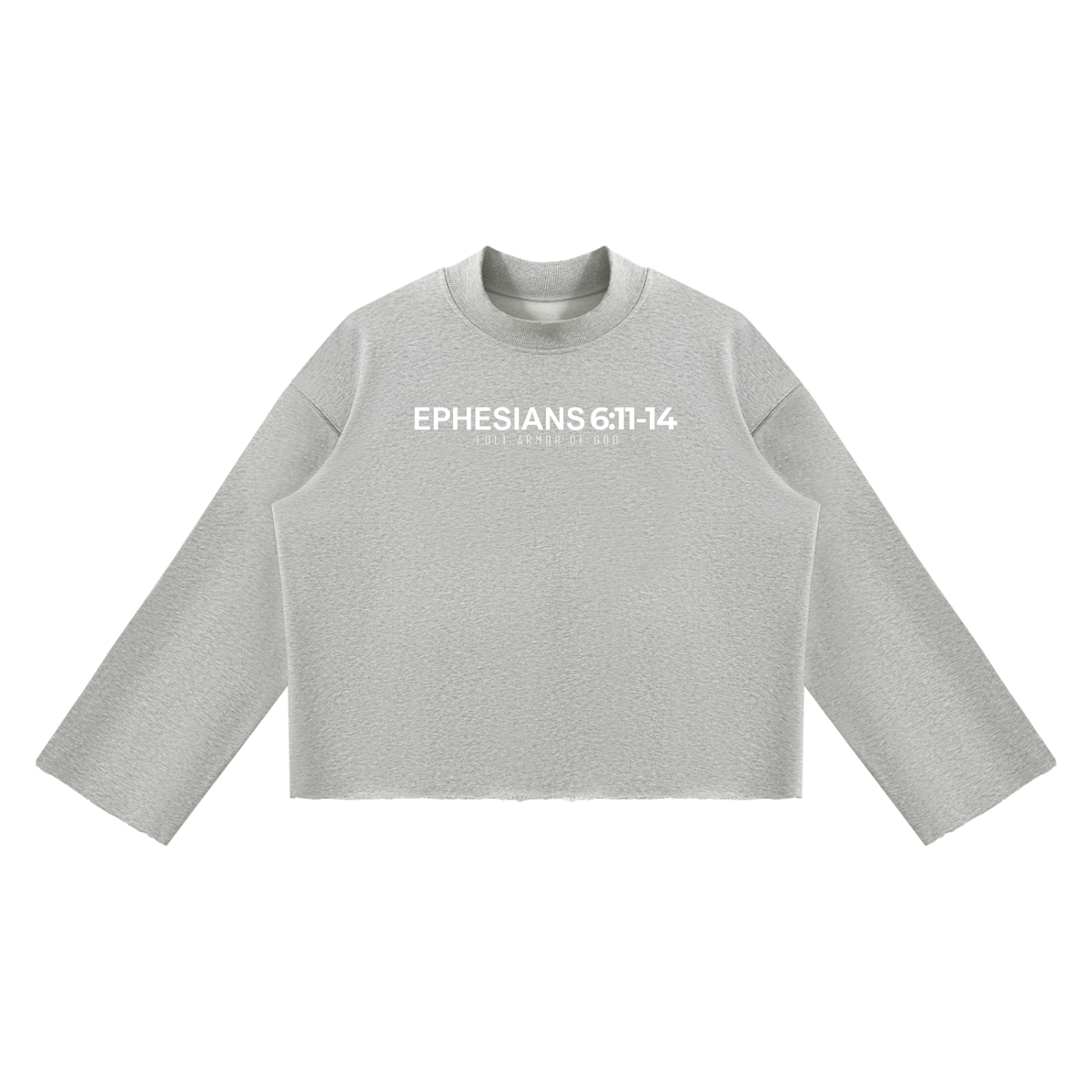 E6 Mock Neck Boxy Sweatshirt