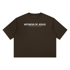 WITNESS OF JESUS Unisex Heavyweight Boxy T-Shirt