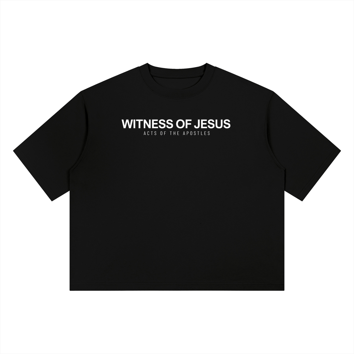 WITNESS OF JESUS Unisex Heavyweight Boxy T-Shirt