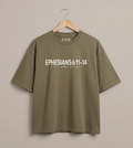 EPHESIAN AOG OLIVE PREMIUM BOXY T