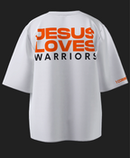 Jesus Loves Warriors Oversized t-shirt