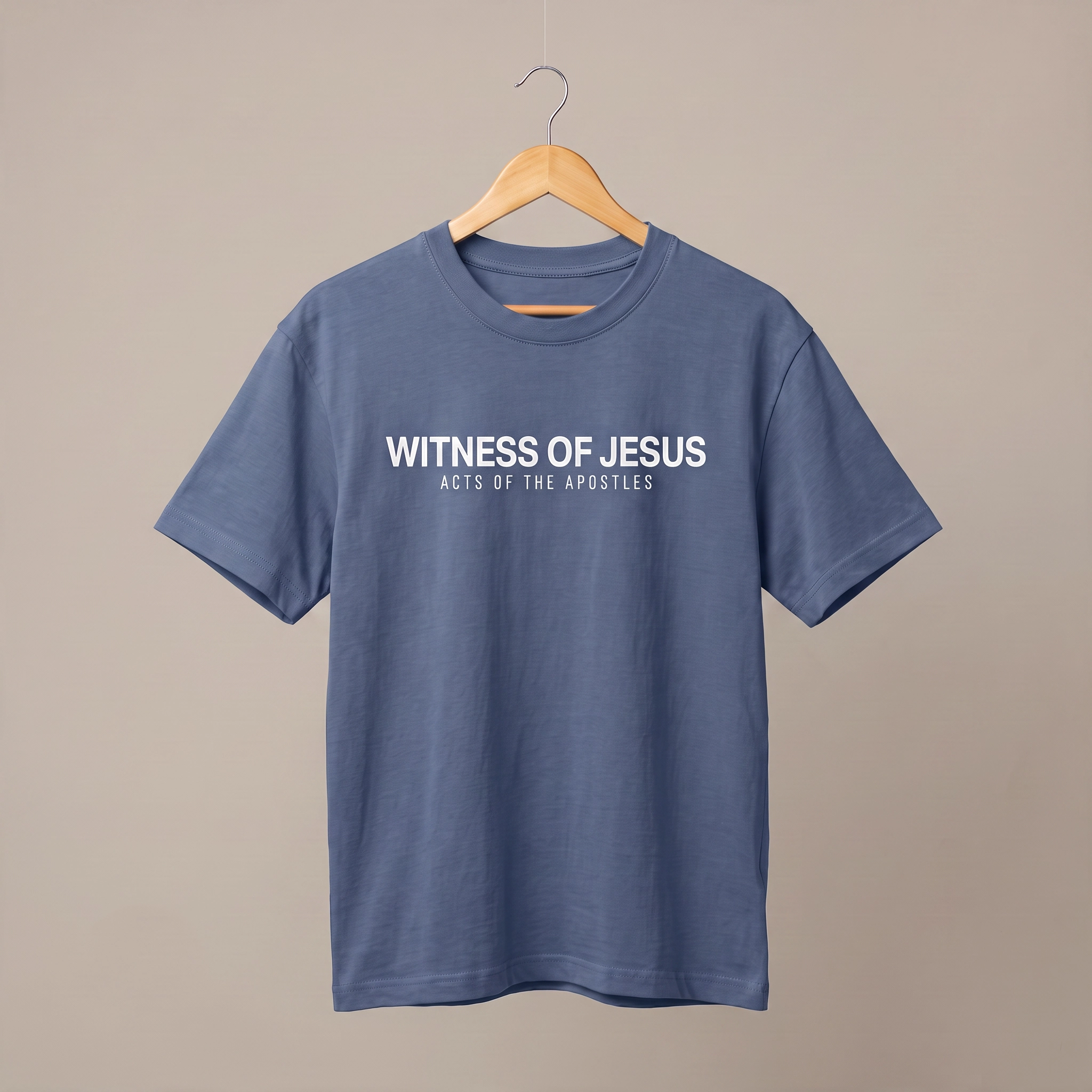 "WITNESS OF JESUS" PREMIUM BOXY SHIRT