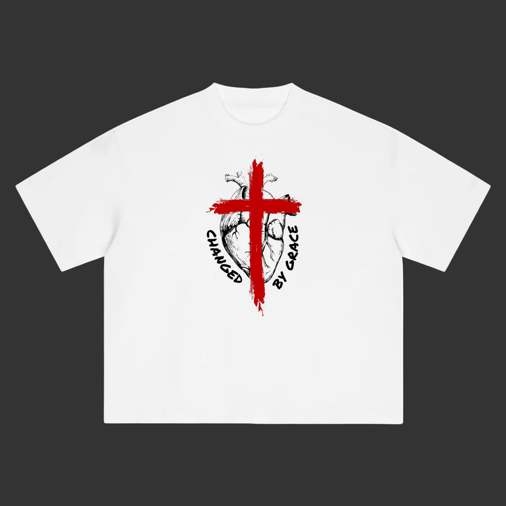 CHANGED BY GRACE EX-CON Boxy T