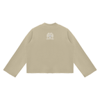 E6 Mock Neck Boxy Sweatshirt