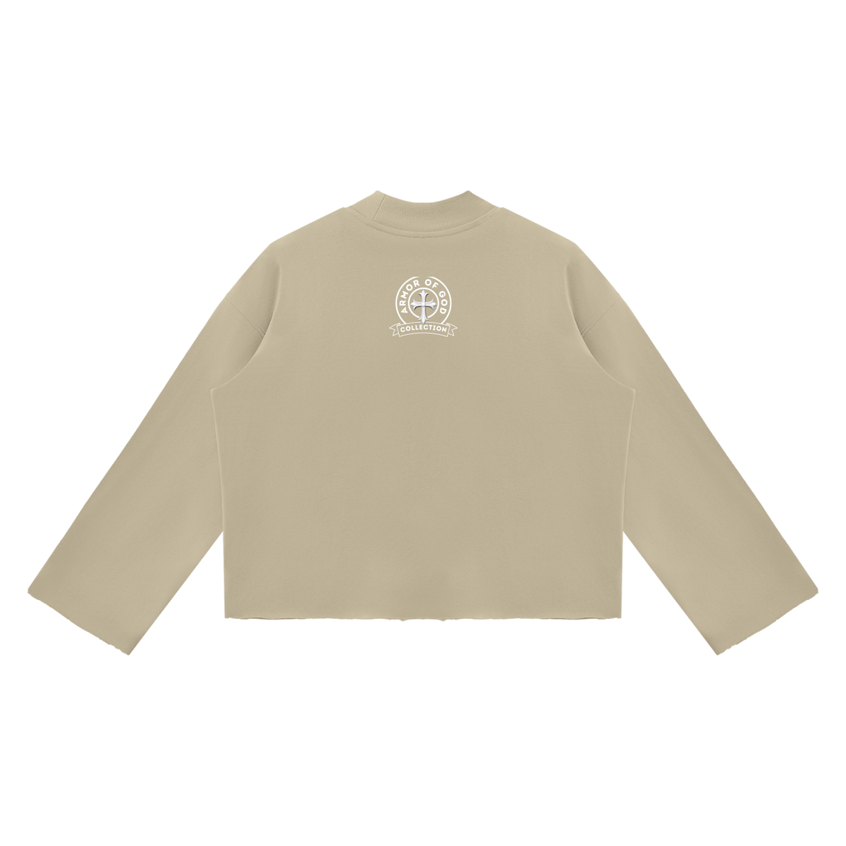 E6 Mock Neck Boxy Sweatshirt