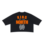 NC KING Wash Raw Hem Boxy T-Shirt
