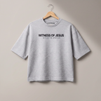 "WITNESS OF JESUS" PREMIUM BOXY SHIRT
