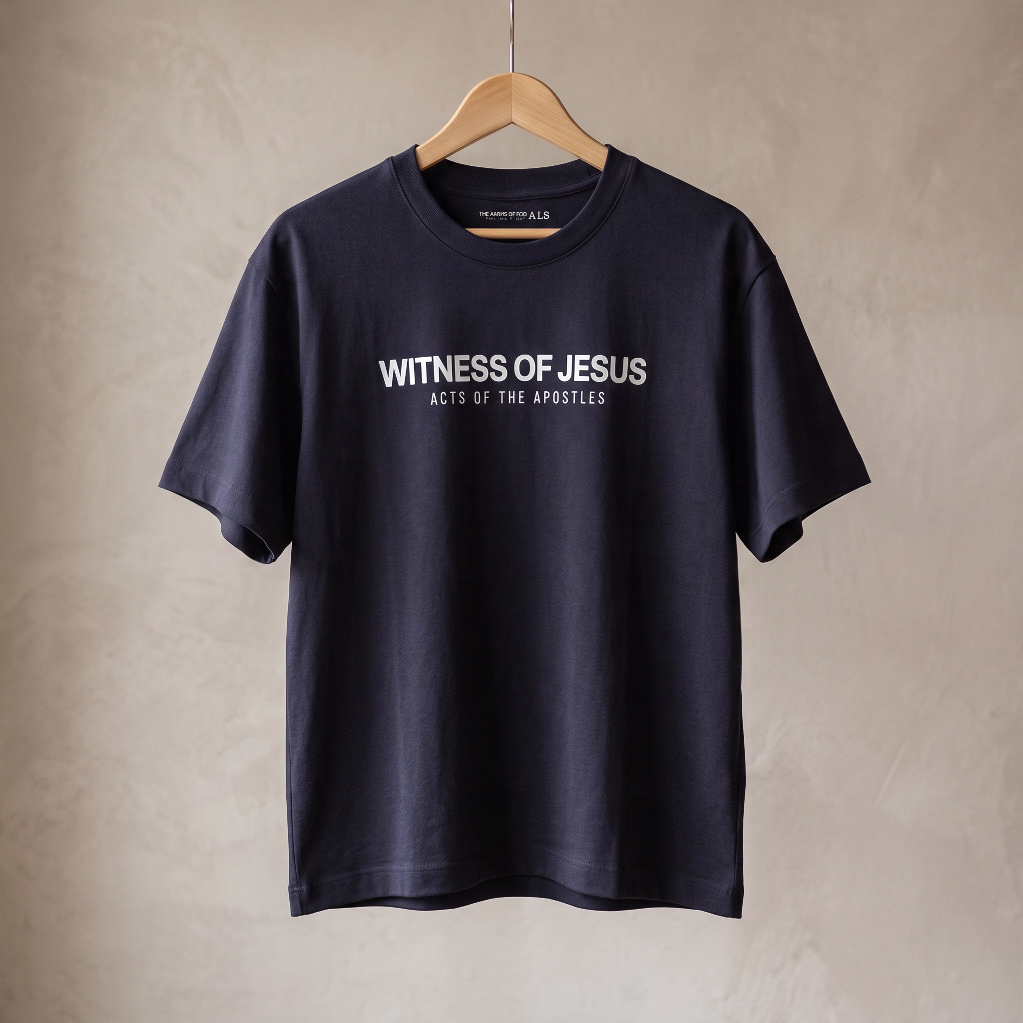 "WITNESS OF JESUS" PREMIUM BOXY SHIRT